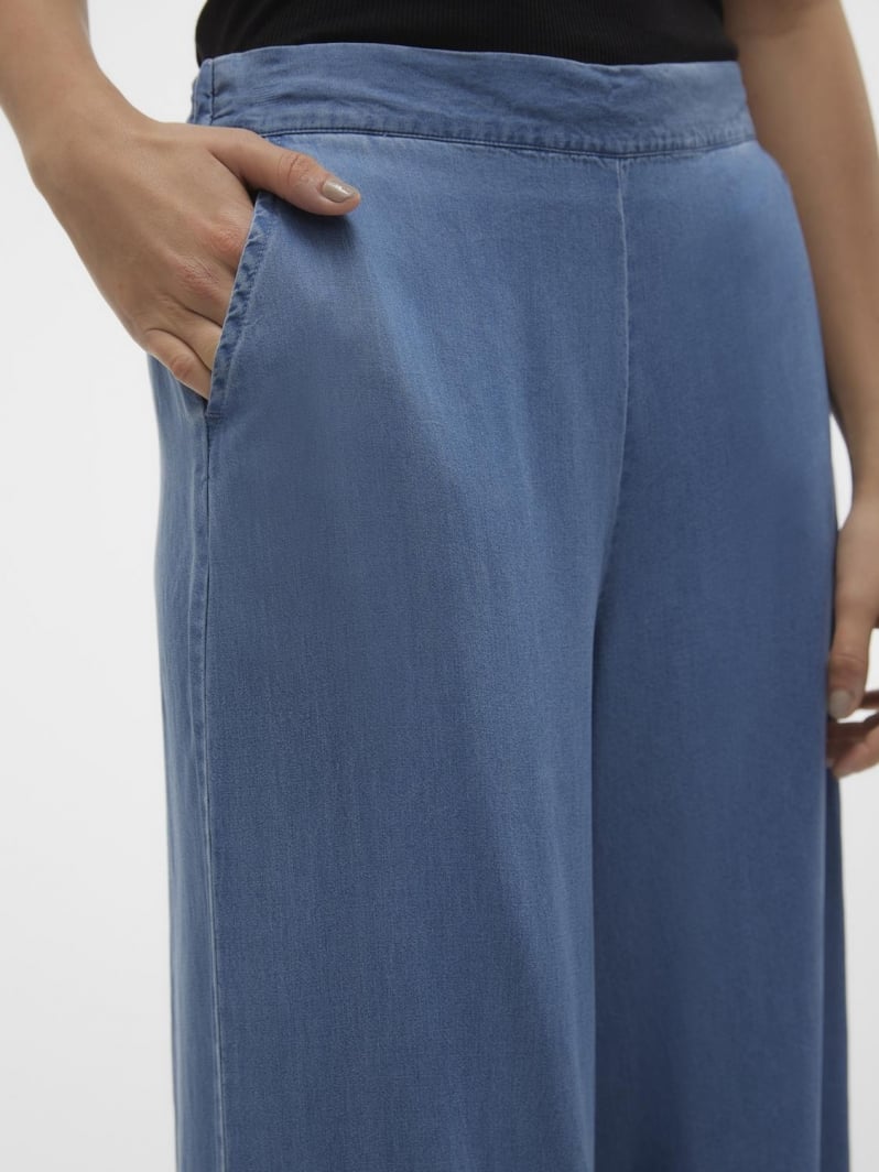 Παντελόνι wide leg με print Vero Moda 10304861