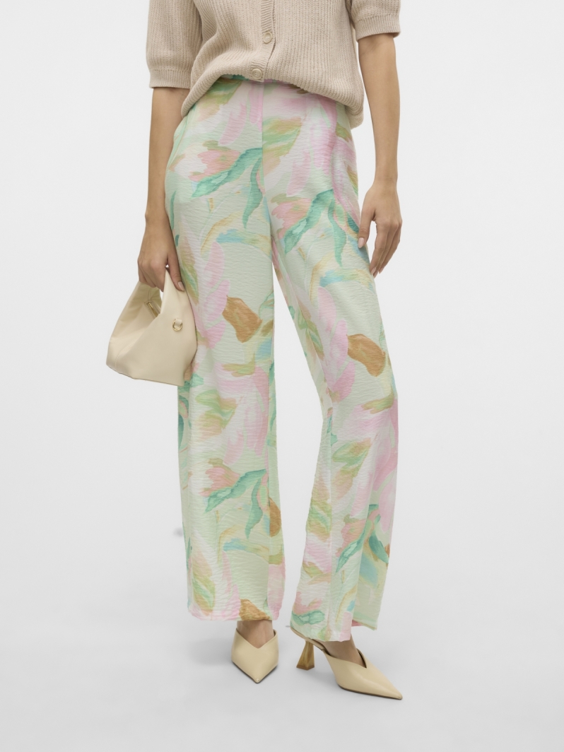 Παντελόνι wide leg υφασμάτινο Vero Moda 10303759