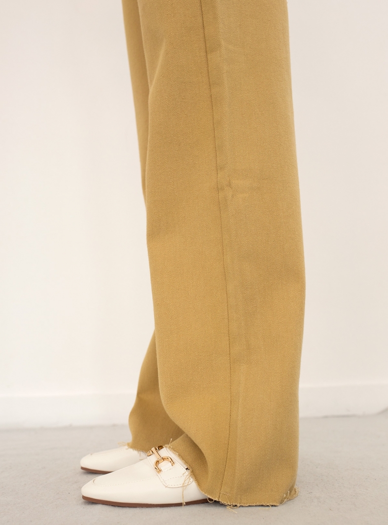 Παντελόνι τζιν wide leg χωρίς ραφές