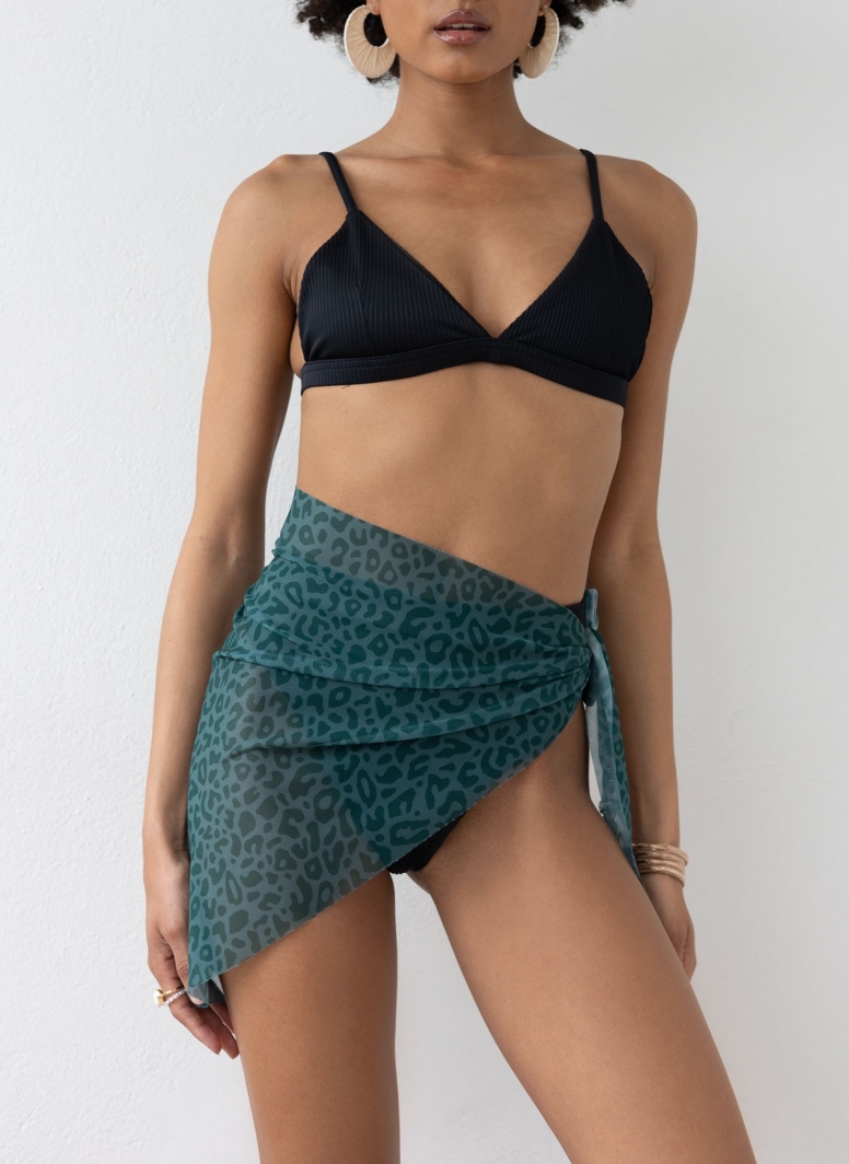 Παρεό see through με print