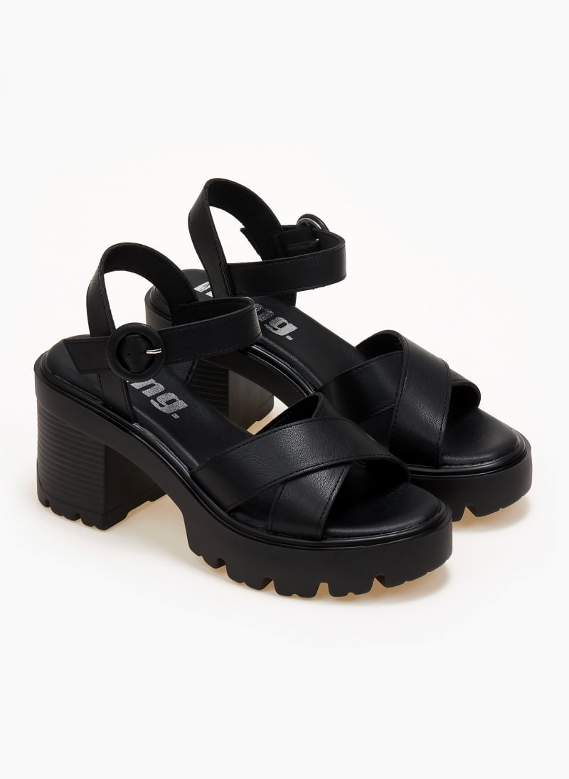 Πέδιλα crossover με chunky σόλα MARIAMARE