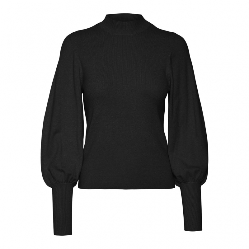 Πλεκτή μπλούζα με ψηλό γιακά Vero Moda 10290671
