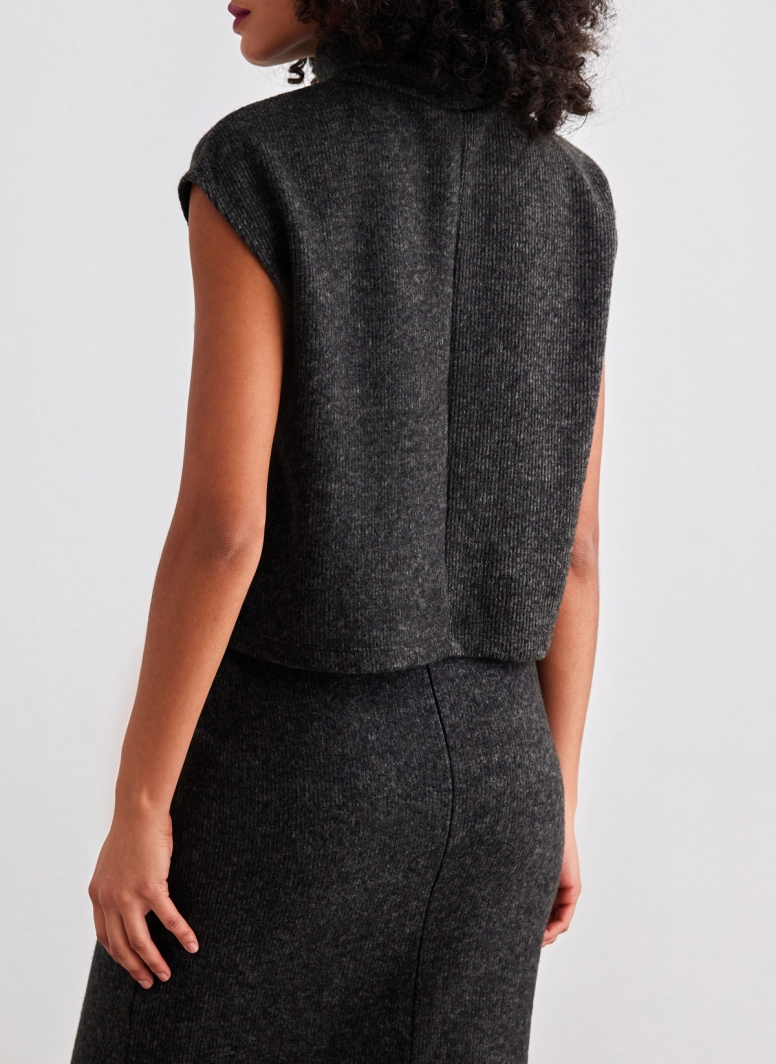 Πλεκτό αμάνικο ζιβάγκο Vero Moda 10299253
