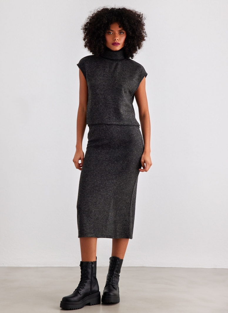 Πλεκτό αμάνικο ζιβάγκο Vero Moda 10299253