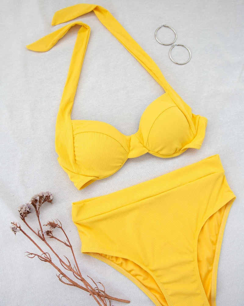 Ριπ σετ bikini με corset slip