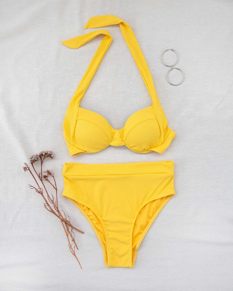 Ριπ σετ bikini με corset slip