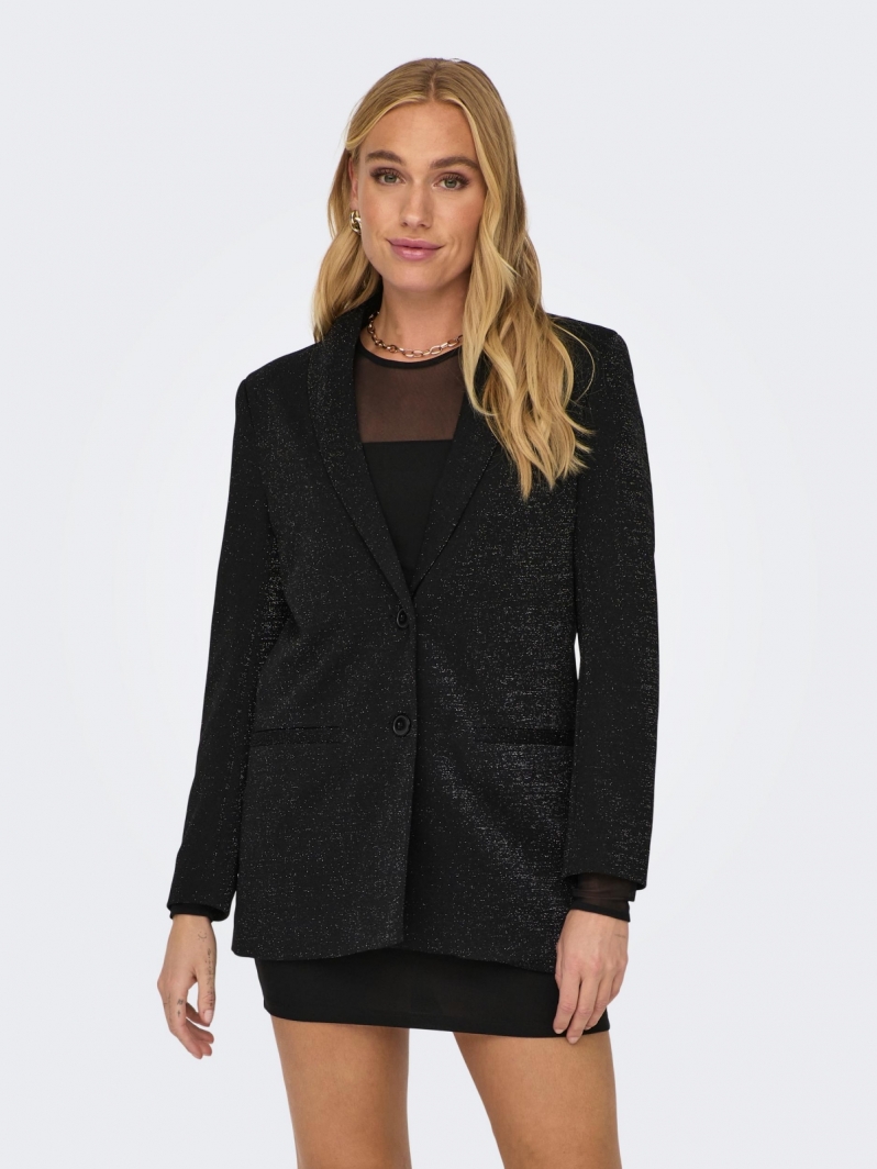 Σακάκι glitter με λεπτό πέτο ONLY 15308647