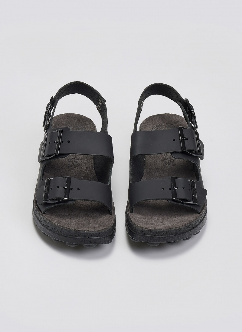 Σανδάλια δερμάτινα flatforms με τοκάδες MILLIE FANTASY SANDALS