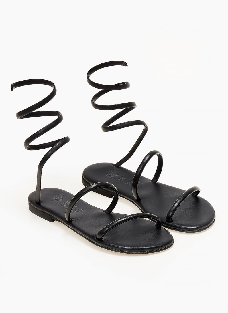 Σανδάλια δερμάτινα με δέσιμο Iris Sandals