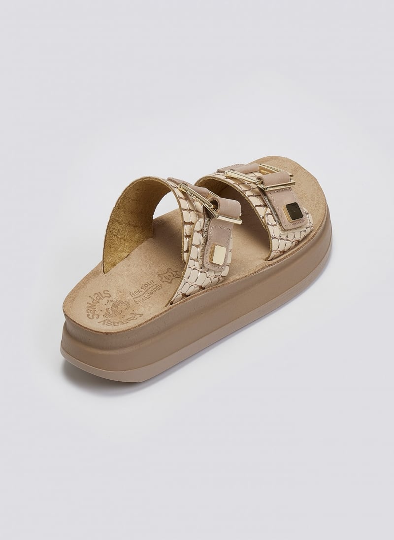 Σανδάλια δερμάτινα με pattern ADELITA FANTASY SANDALS