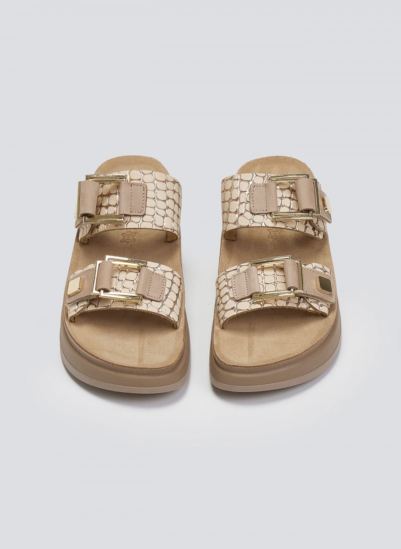 Σανδάλια δερμάτινα με pattern ADELITA FANTASY SANDALS