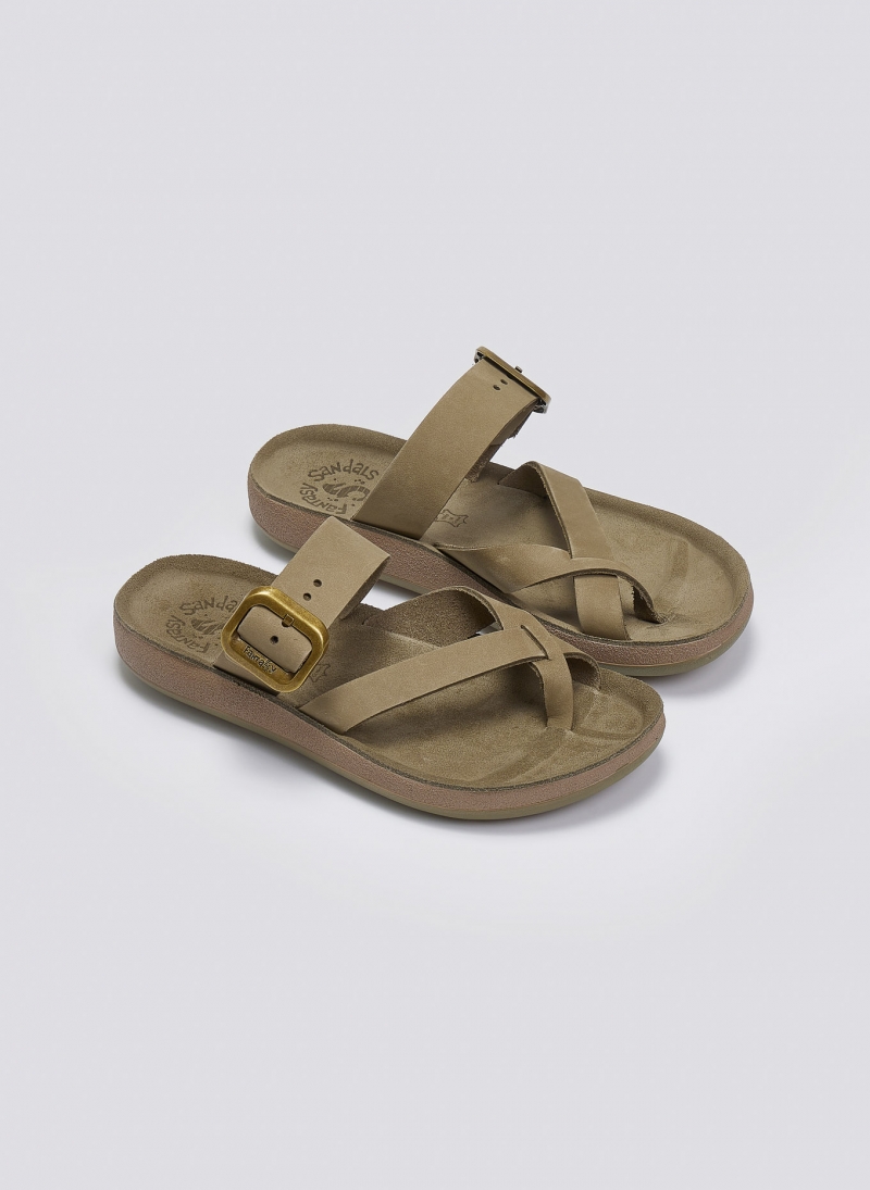 Σανδάλια δερμάτινα με τοκ CONSTANTIA FANTASY SANDALS