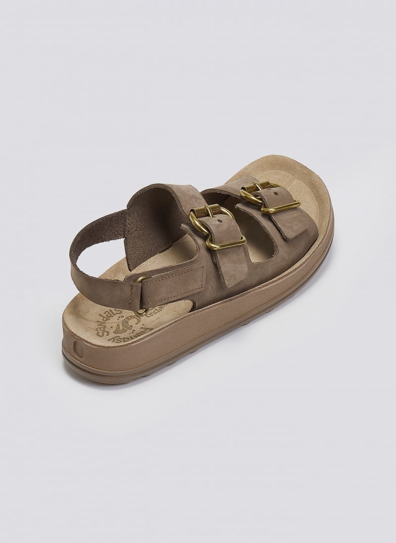Σανδάλια δερμάτινα με τοκάδες FABIOLA FANTASY SANDALS