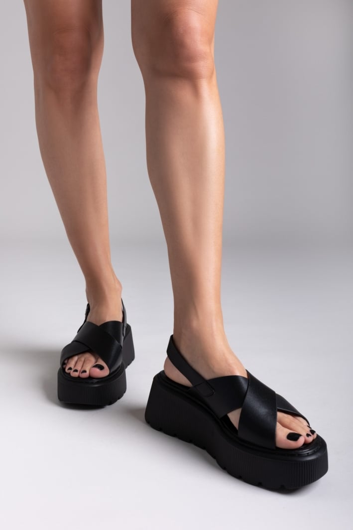 Σανδάλια flatforms crossover Refresh 172577