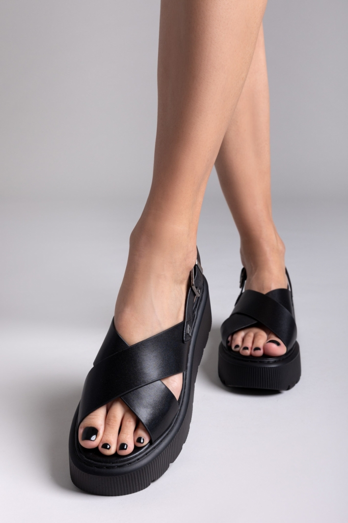 Σανδάλια flatforms crossover Refresh 172577