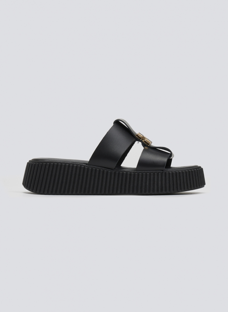 Σανδάλια flatforms δερμάτινα Iris Sandals