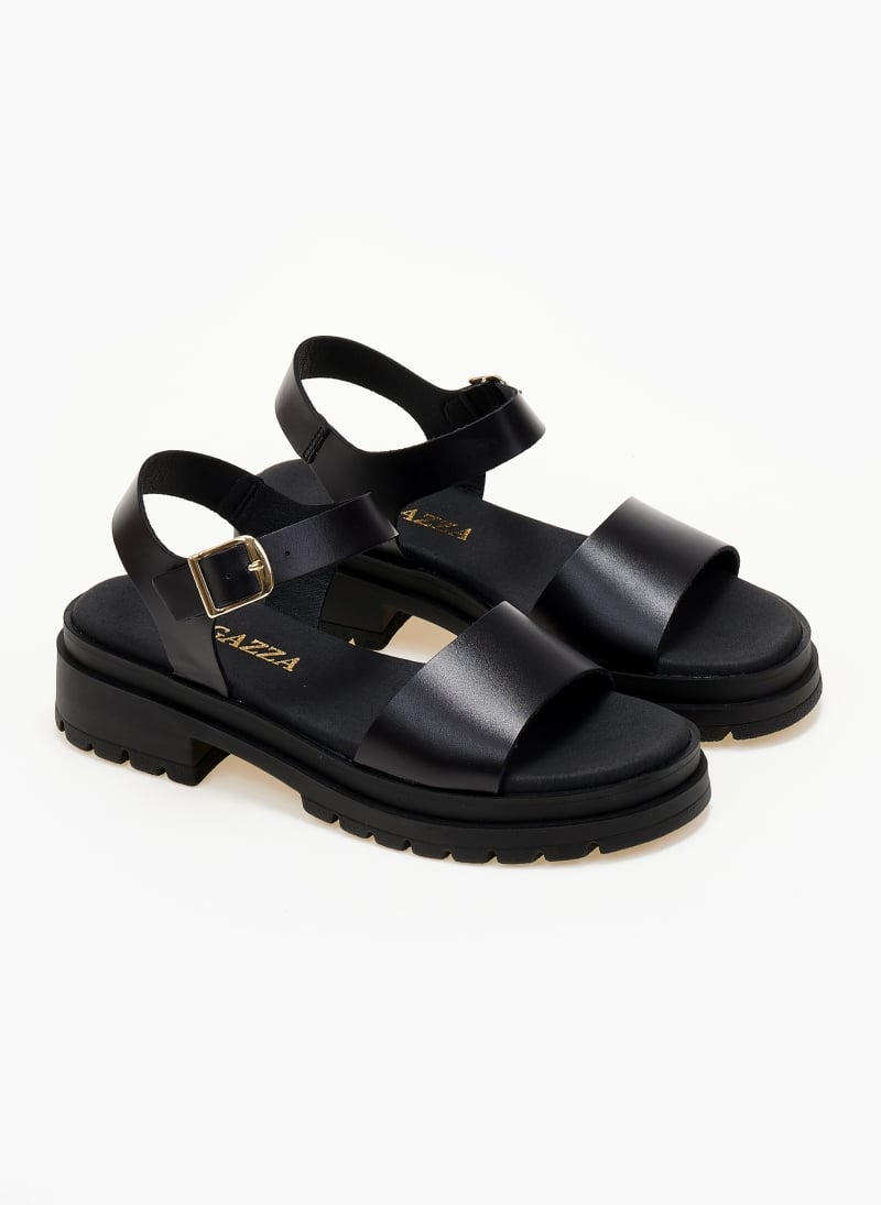 Σανδάλια flatforms δερμάτινα Ragazza 0543