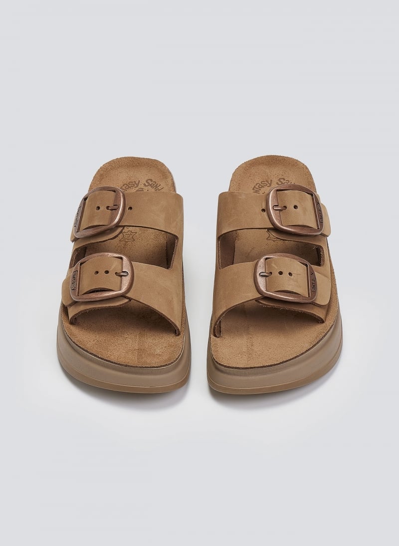 Σανδάλια flatforms δερμάτινα ZEFI FANTASY SANDALS