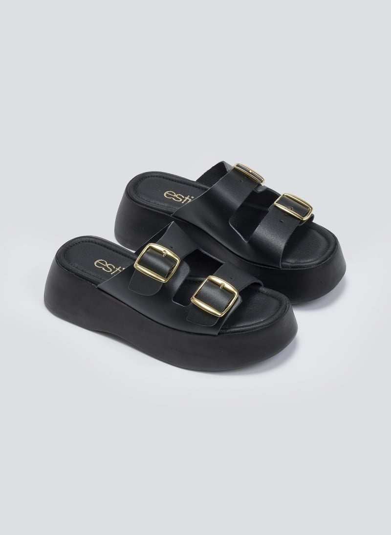 Σανδάλια flatforms Estil