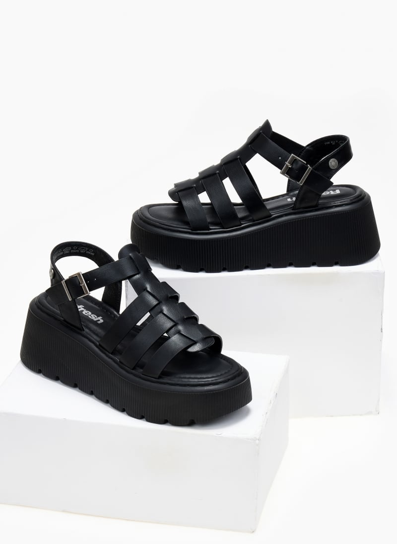Σανδάλια flatforms gladiator 171862