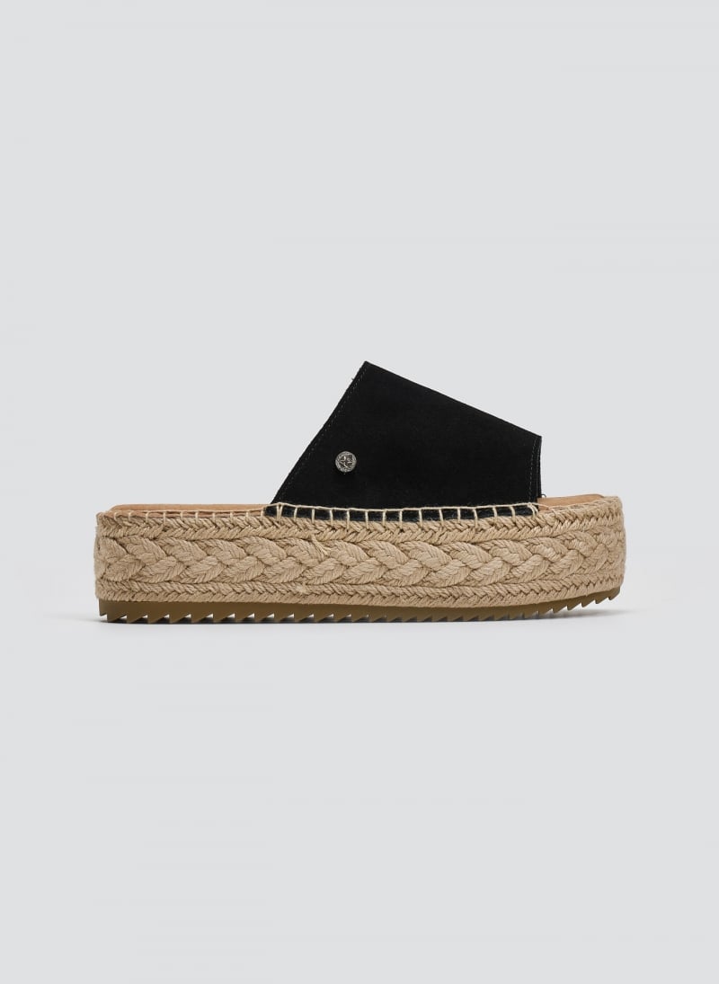 Σανδάλια flatforms καστόρινα Xti 143639