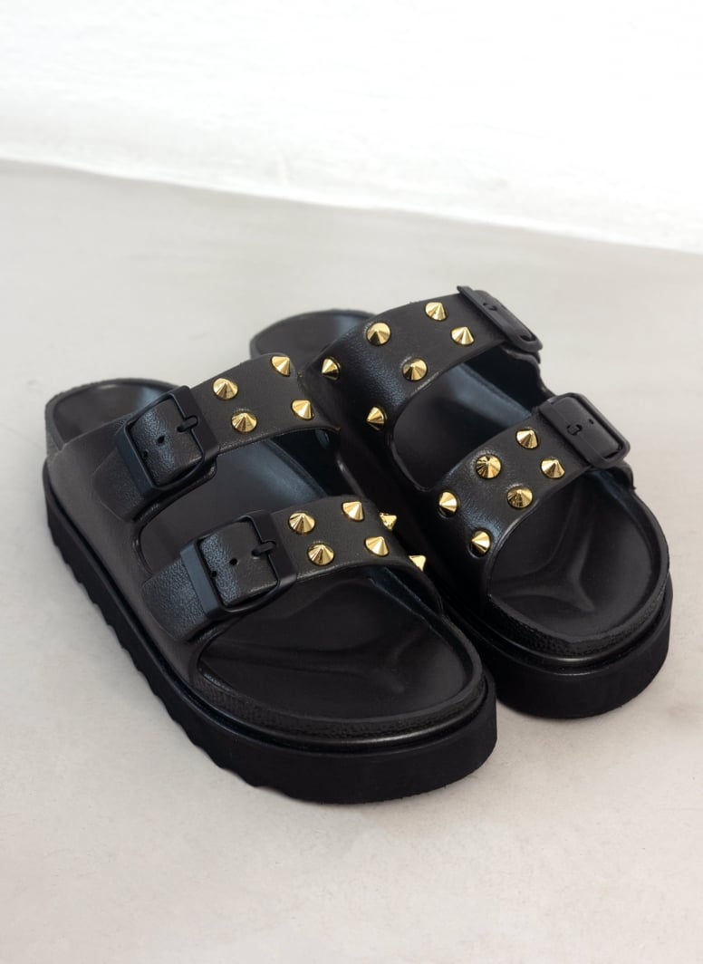 Σανδάλια flatforms με τρουκς ATENEO