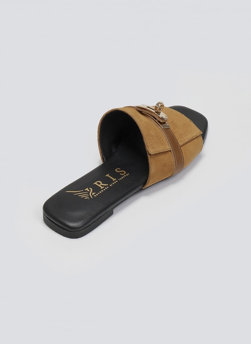 Σανδάλια καστόρινα με λουράκι Iris Sandals