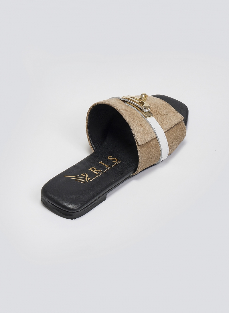 Σανδάλια καστόρινα με λουράκι Iris Sandals