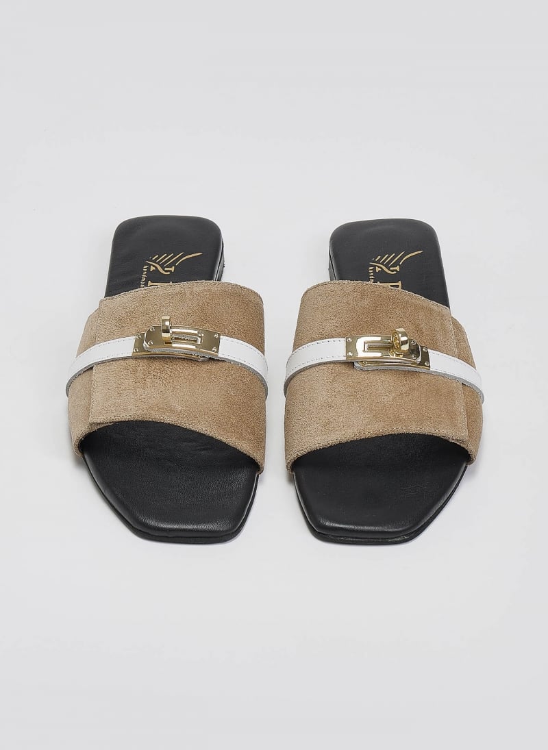Σανδάλια καστόρινα με λουράκι Iris Sandals