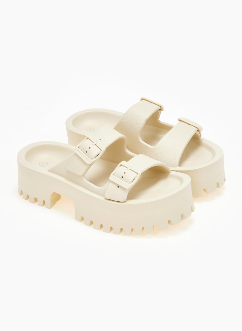 Σανδάλια platforms sporty με φάσες