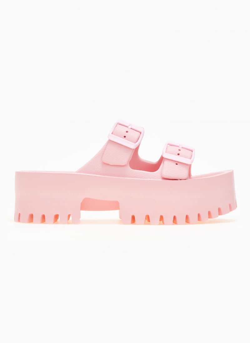 Σανδάλια platforms sporty με φάσες