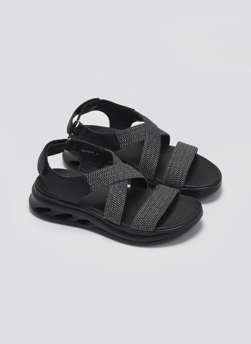 Σανδάλια sporty crossover με velcro