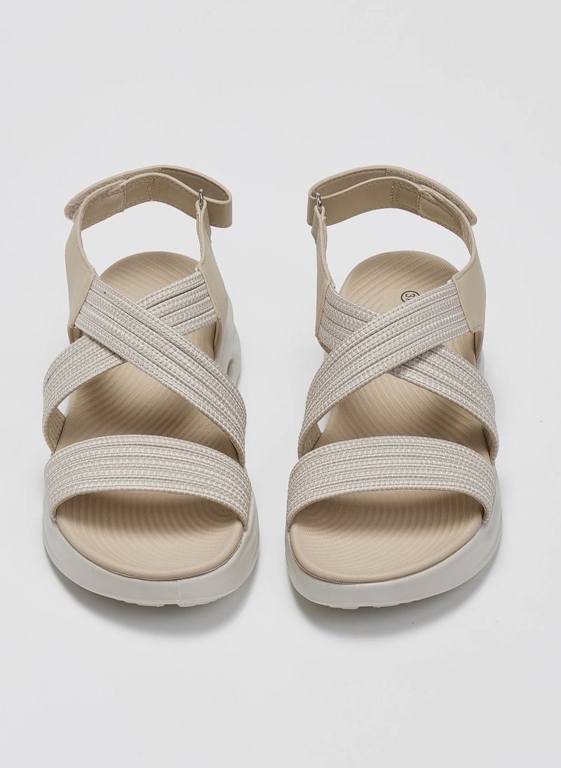 Σανδάλια sporty crossover με velcro