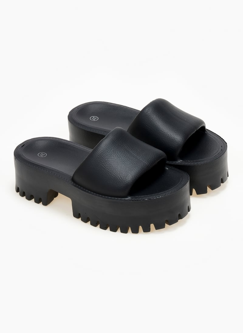 Σανδάλια sporty platforms με φαρδιά φάσα