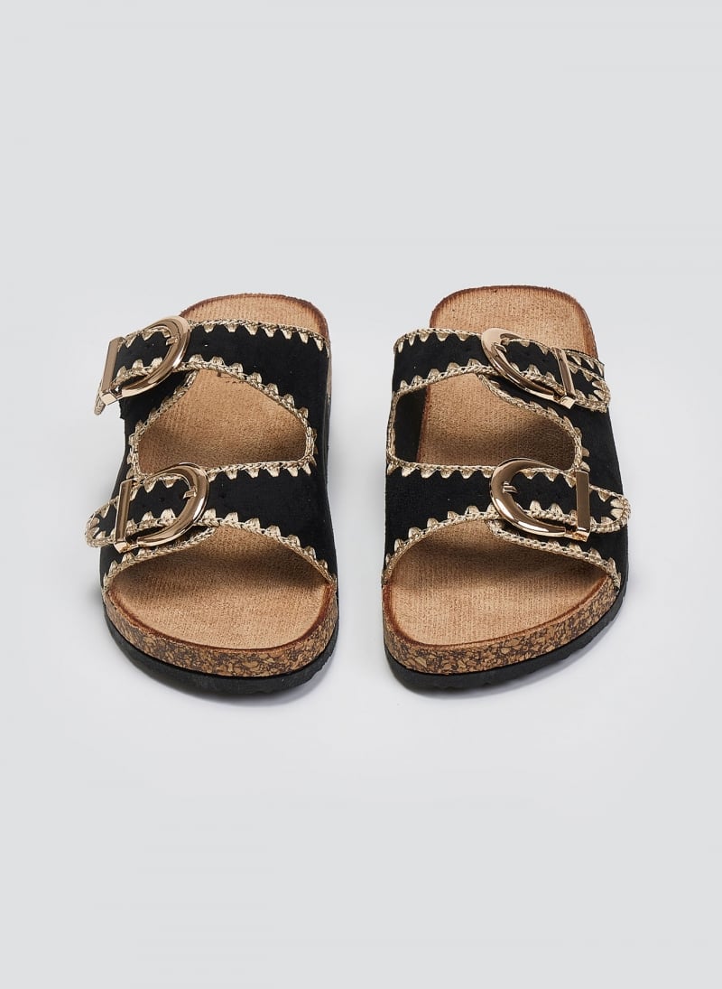 Σανδάλια suede με τοκάδες ERYNN