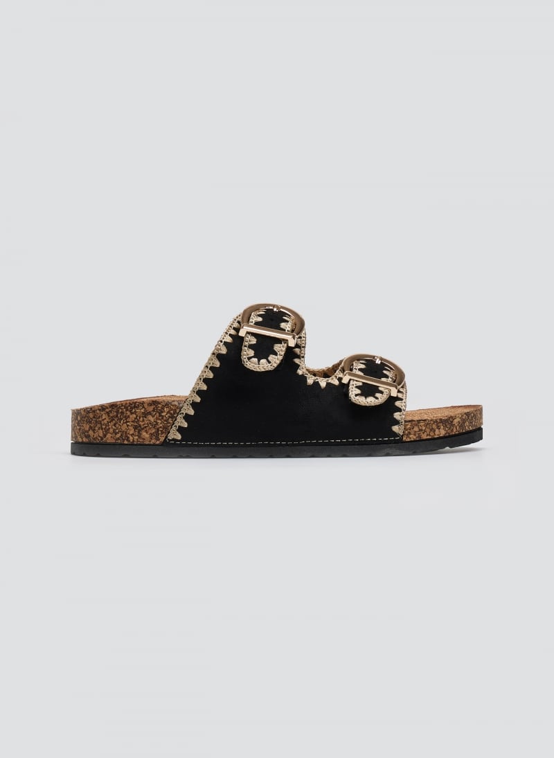 Σανδάλια suede με τοκάδες ERYNN