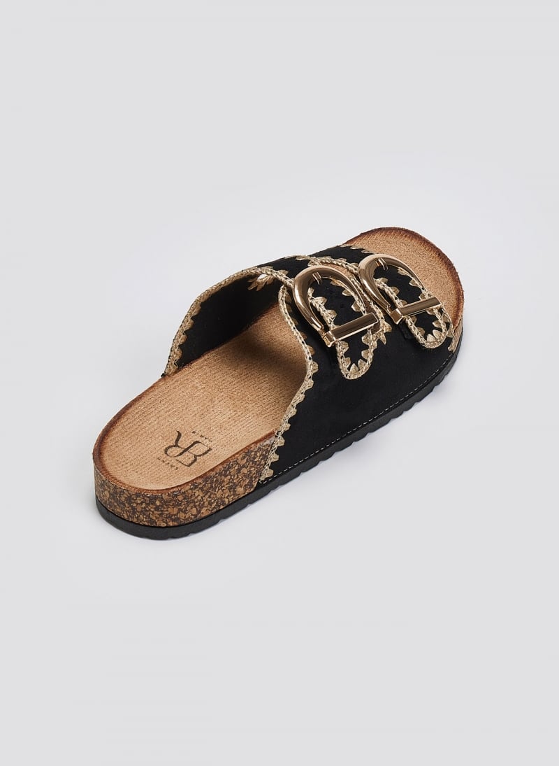 Σανδάλια suede με τοκάδες ERYNN