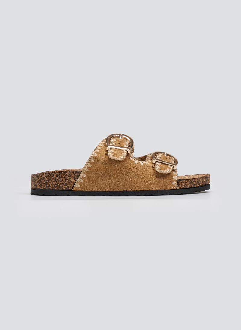 Σανδάλια suede με τοκάδες ERYNN