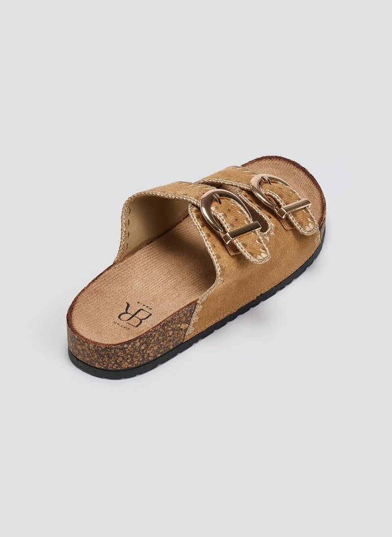 Σανδάλια suede με τοκάδες ERYNN