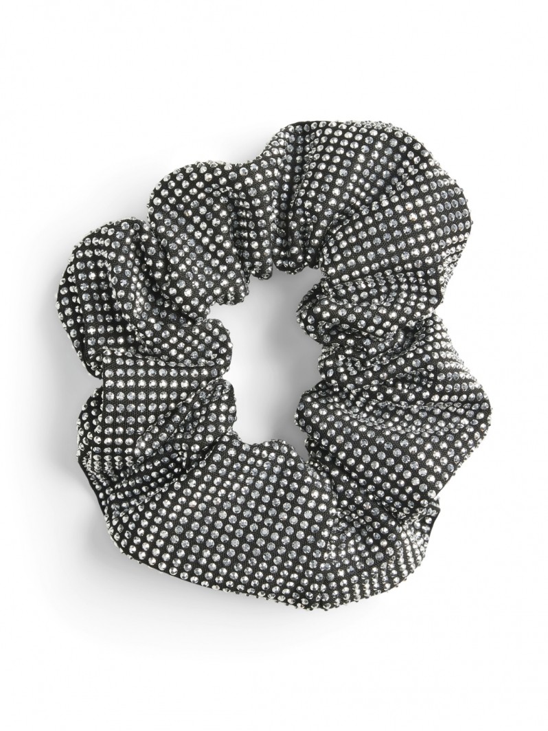 Scrunchie με στρας PIECES 17151926