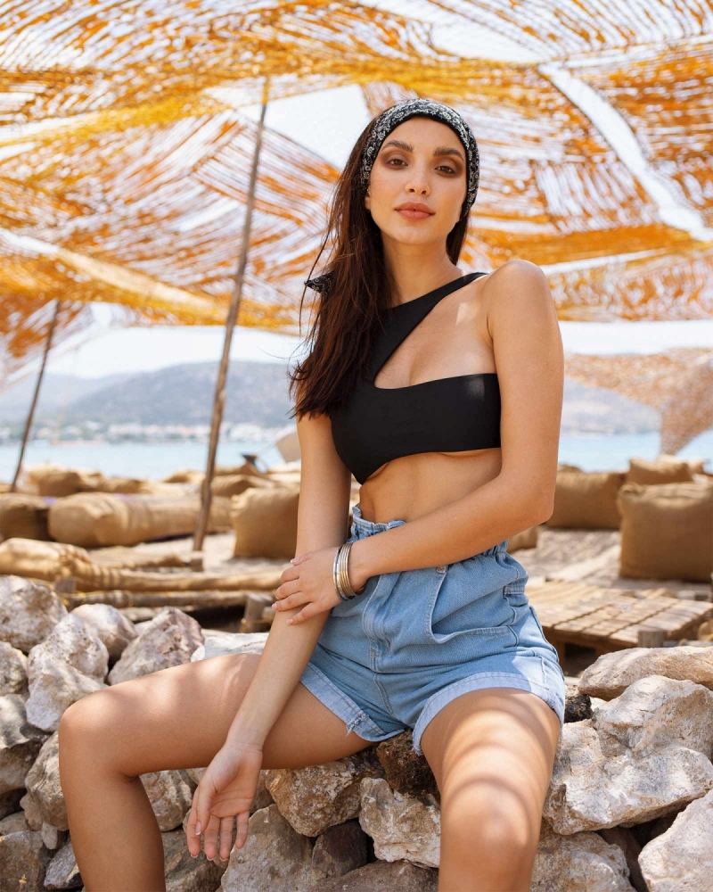 Σετ bikini με cut out σχέδιο στο μπούστο