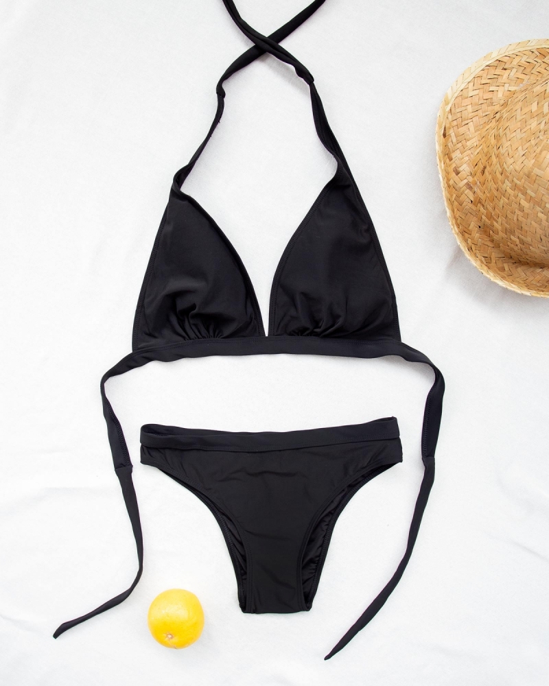 Σετ bikini με δέσιμο στο λαιμό