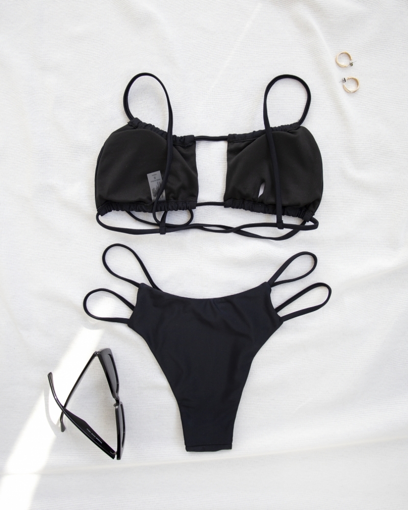Σετ bikini με λεπτά λάστιχα