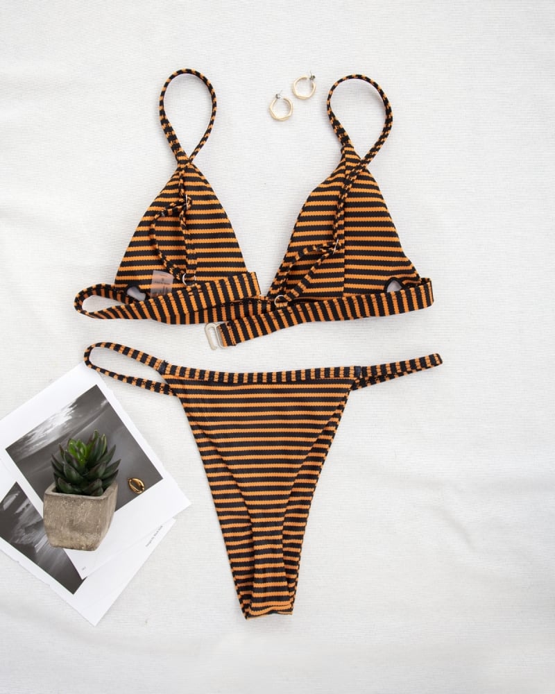 Σετ bikini με ρίγες