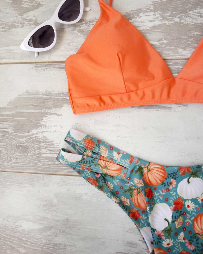 Σετ brazilian bikini με διπλό λάστιχο