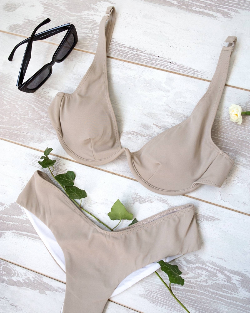 Σετ brazilian bikini με μπανέλα