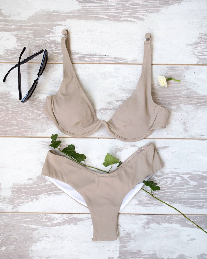 Σετ brazilian bikini με μπανέλα