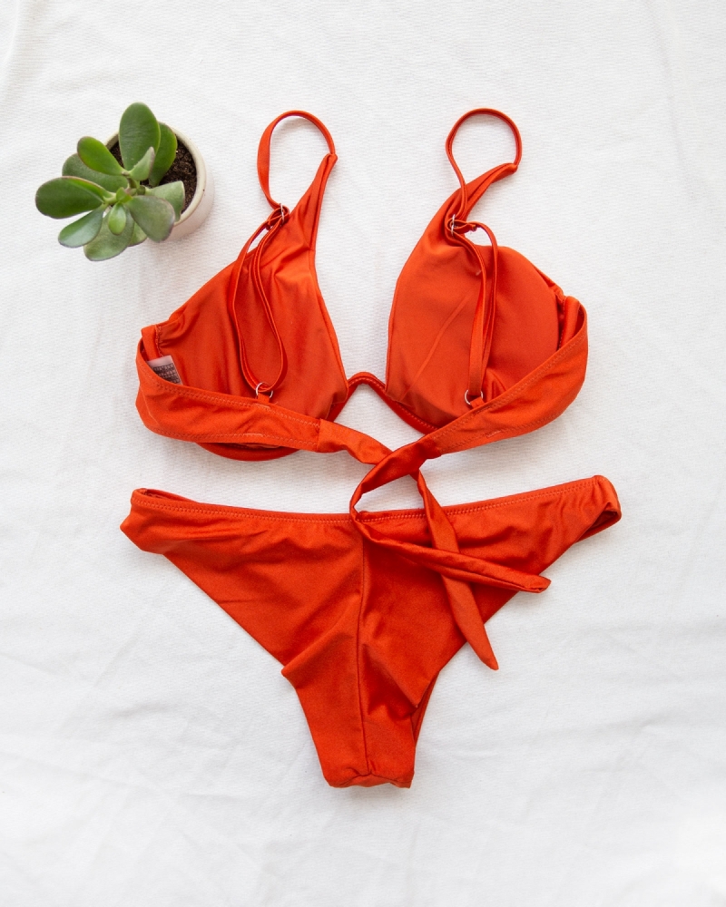 Σετ brazilian bikini με μπανέλα