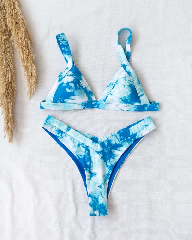Σετ brazilian tie dye bikini