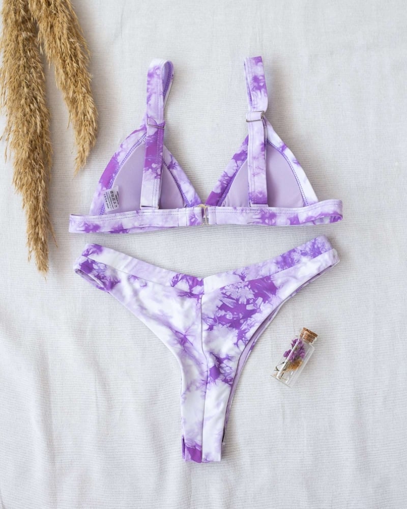 Σετ brazilian tie dye bikini